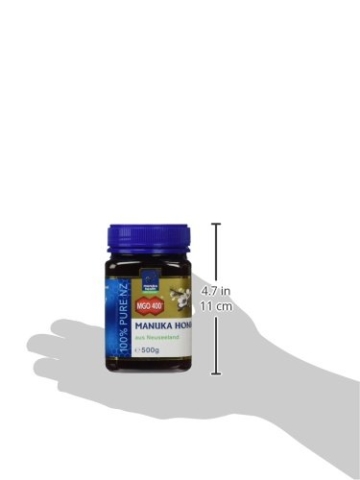 Manuka Health aktiver Manuka-Honig MGO 400+, 1er Pack (1 x 500 g) - 5